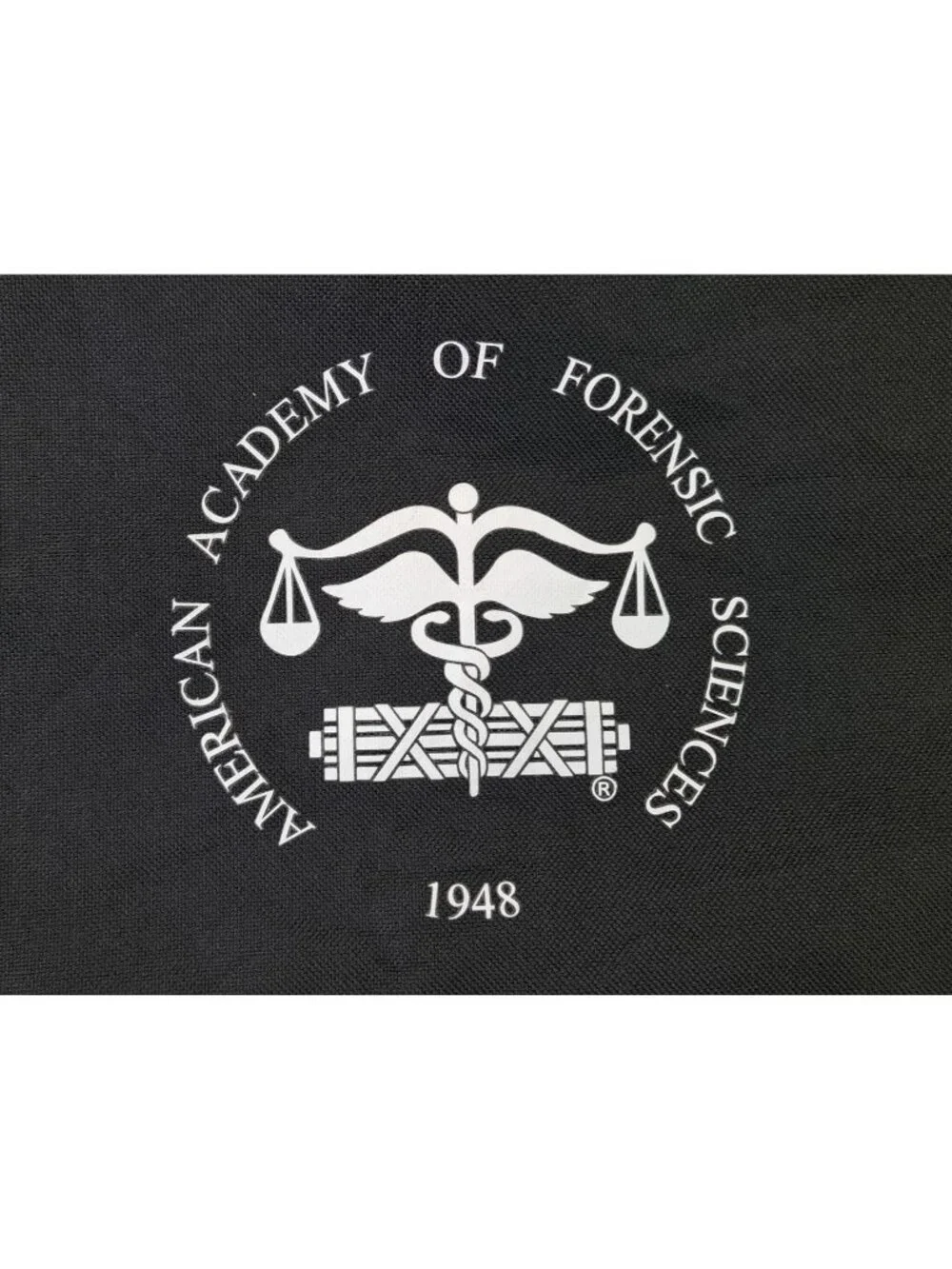American Academy Of Forensic Sciences Messenger Laptop Tote Bag Black 17